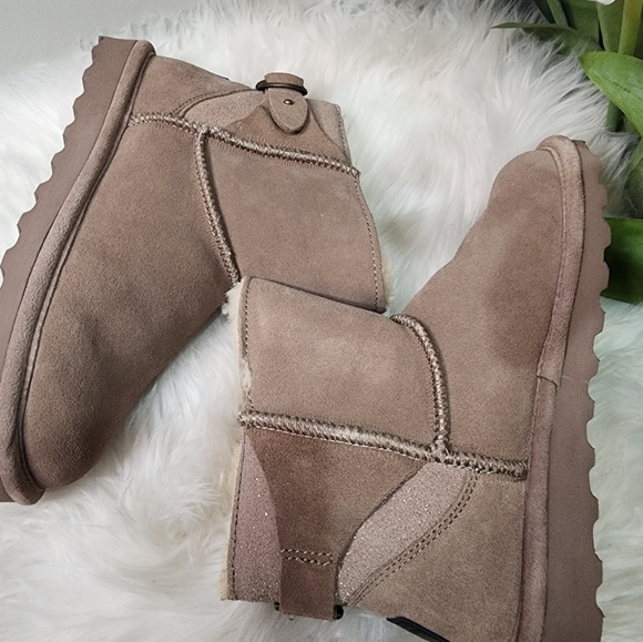 Bearpaw Betty Women's Suede Winter Boots size9 new - Picture 7 of 7